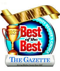 Medina Gazette best of the best logo